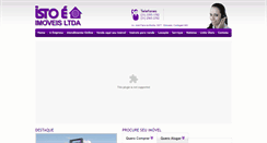 Desktop Screenshot of istoeimoveis.com.br